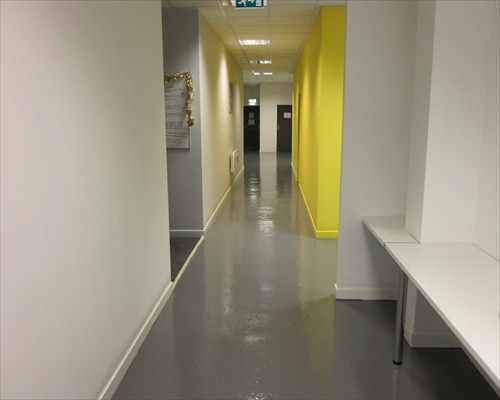 Poured Rubber Flooring Peterlee Town Centre