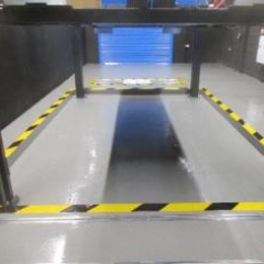 Garage Workshop Floor Painting Newcastle Upon Tyne